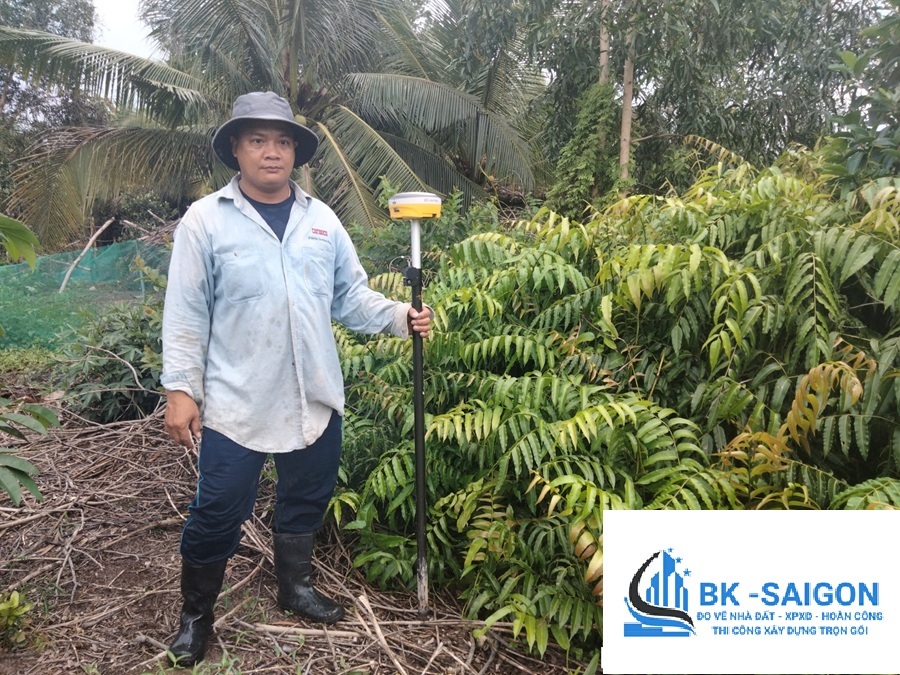 Đo vẽ hiện trạng cắm mốc ranh phường Bình Trưng