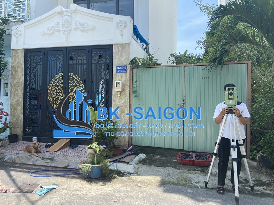 Đo vẽ hiện trạng cắm mốc ranh phường Bình Trưng