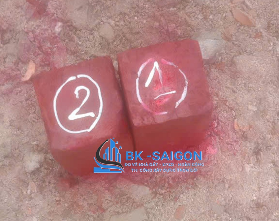 Ảnh mốc ranh bàn giao tại Tp. Thủ Đức