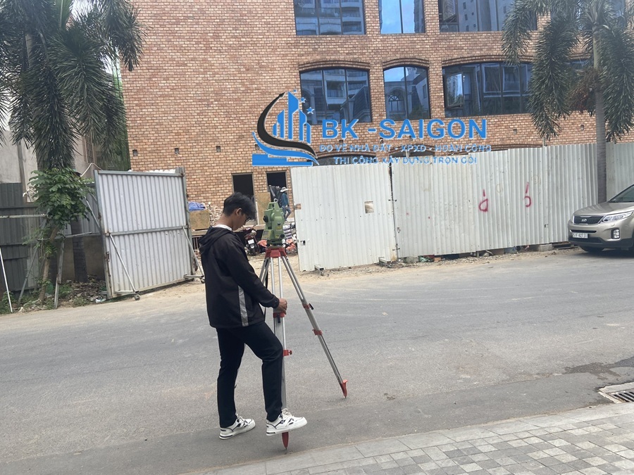 Đo vẽ hiện trạng cắm mốc ranh tại TP. Thủ Đức