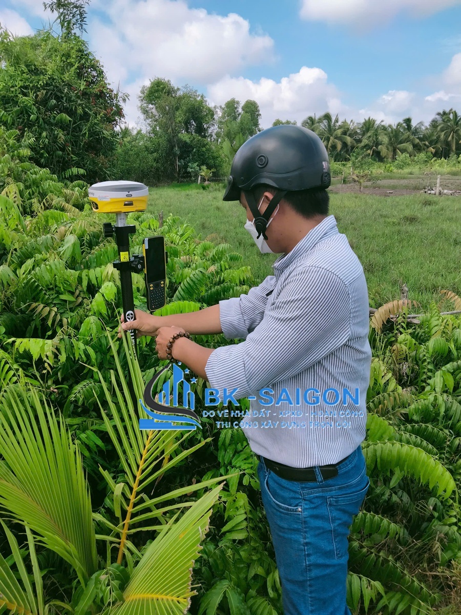 Đo vẽ hiện trạng cắm mốc ranh tại TP. Thủ Đức