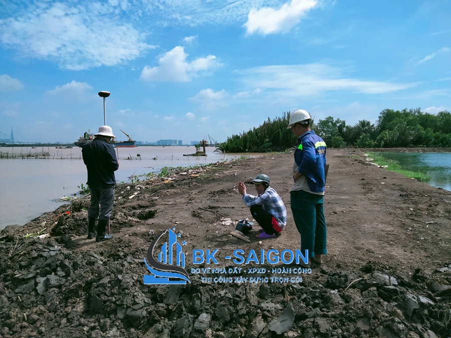 Đo Vẽ Hiện Trạng Định Vị Cắm Ranh Mốc Phường Thủ Đức, TP.HCM