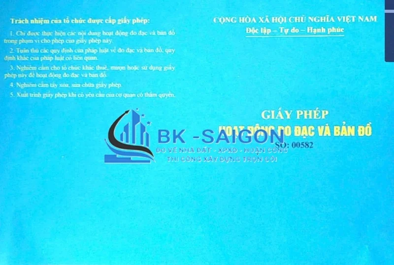 BK-Saigon chuyên đo vẽ nhà đất Quận 9, TP.HCM-