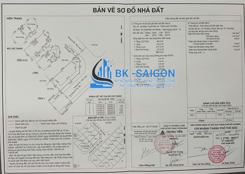 Đo đạc nhà đất Quận 12, TP.HCM
