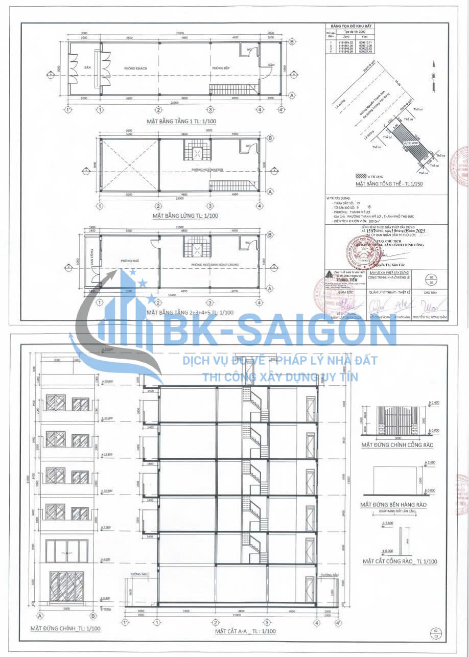 xin giấy phép xây dựng Phường Hiệp Bình