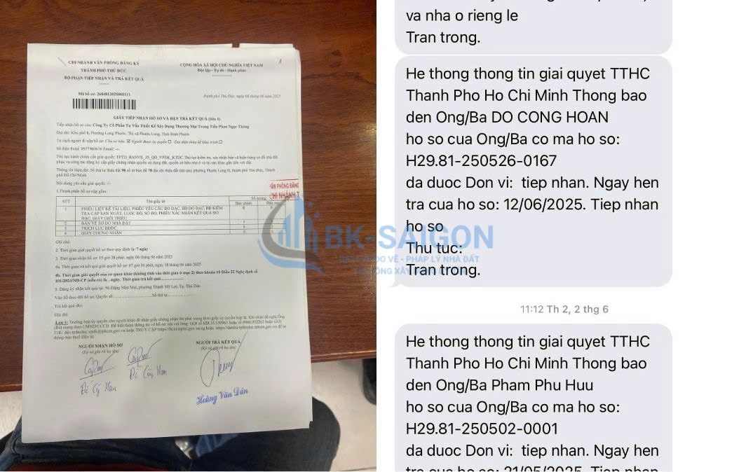 xin giấy phép xây dựng Phường Hiệp Bình