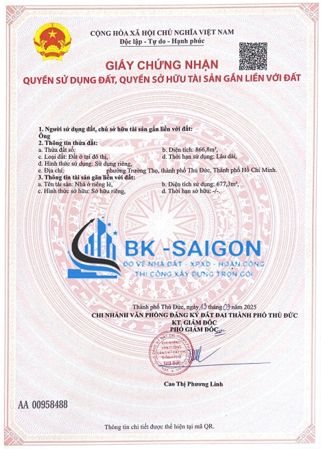 gia hạn giấy phép xây dựng tại Thủ Đức, TPHCM