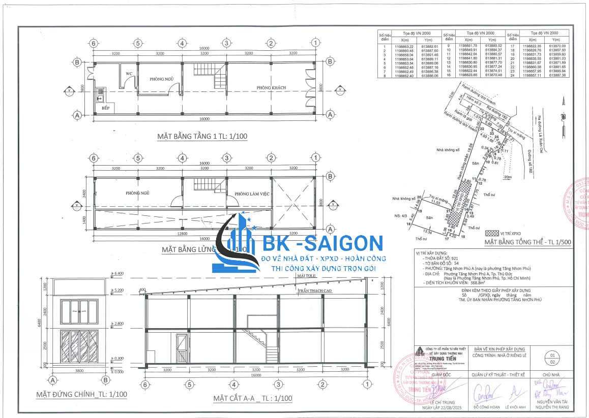 Xin giấy phép xây dựng nhà hàng khách sạn Tp. HCM