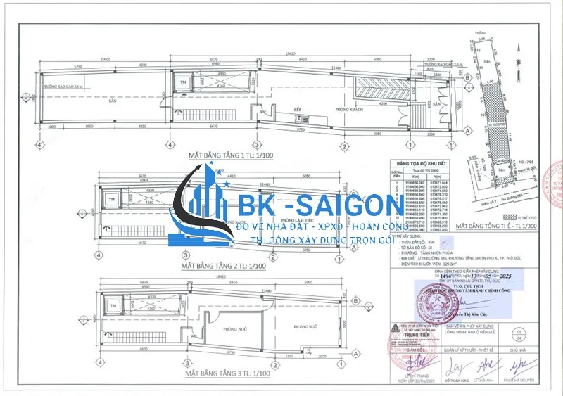 Xin giấy phép xây dựng tầng hầm