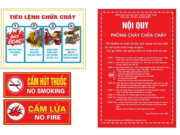 xin giấy phép pccc kho xưởng