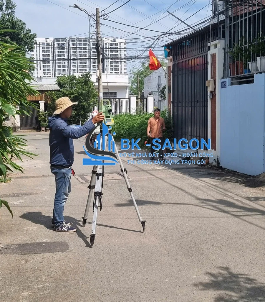 Đo vẽ hoàn công nhà ở phường Tây Sơn Nhì