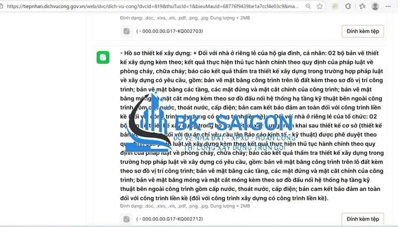 Xin giấy phép xây dựng phường An Hội Tây, TPHCM