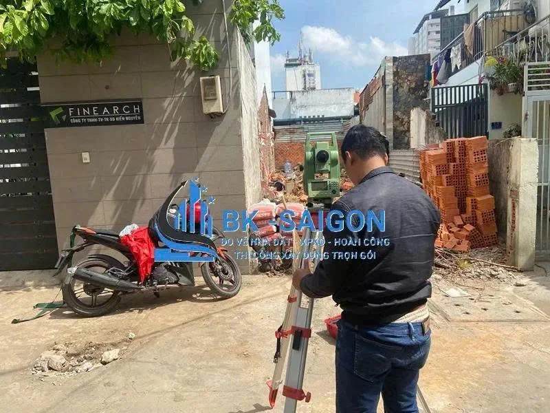 chi phí đo đạc hiện trạng Tp. HCM