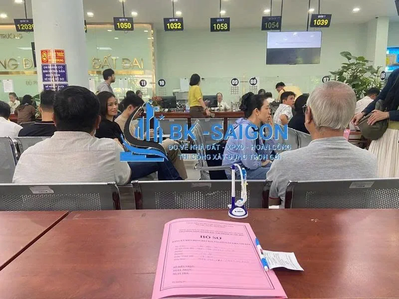 đo vẽ hoàn công nhà ở phường Tân Hưng, Tp. HCM