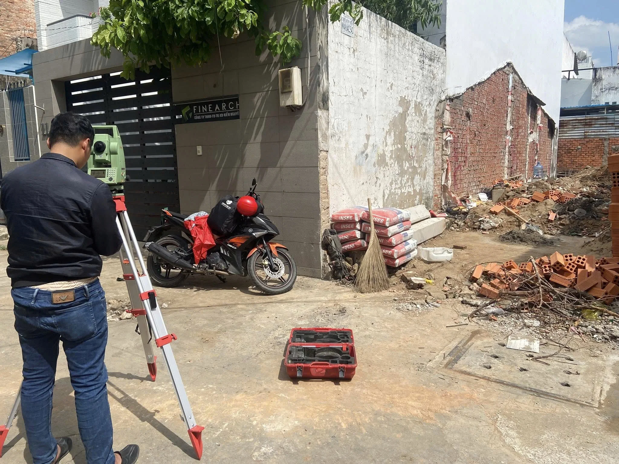 Đo vẽ hoàn công nhà ở phường Bình Đông, Tp. HCM