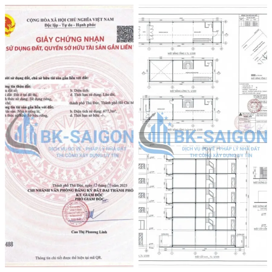 dịch vụ hoàn công nhà phường Hiệp Bình