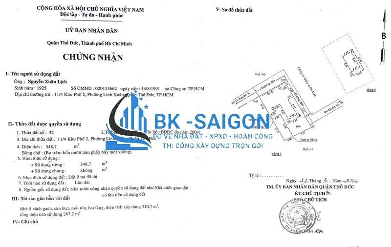 Dịch vụ kê khai di sản thừa kế Thủ Đức