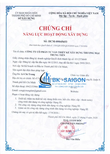 dịch vụ hoàn công nhà phường Long Trường