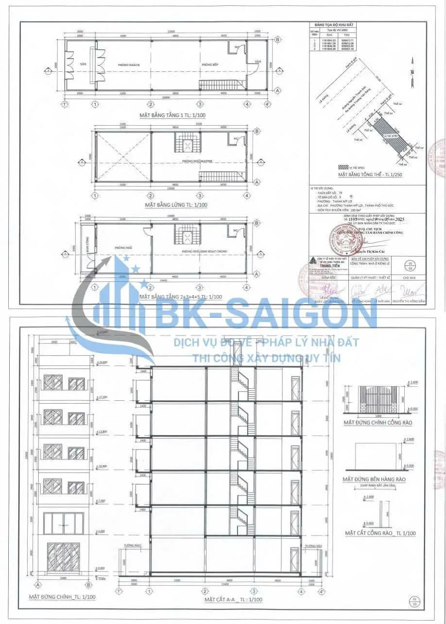 dịch vụ làm bản vẽ hoàn công