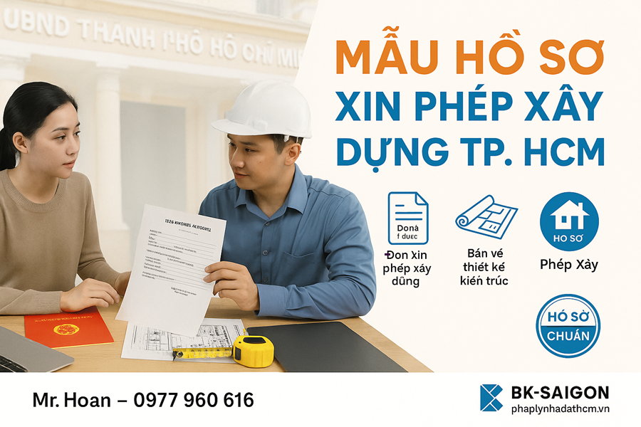 Mẫu Hồ Sơ Xin Phép Xây Dựng TP. HCM 