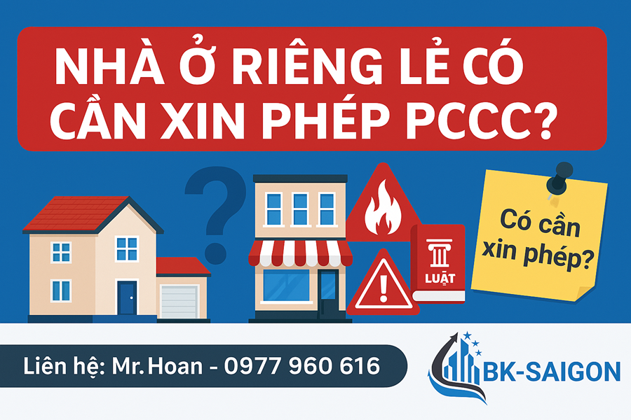 Nhà ở riêng lẻ có bắt buộc xin phép PCCC không? Cập nhật quy định mới nhất 2025