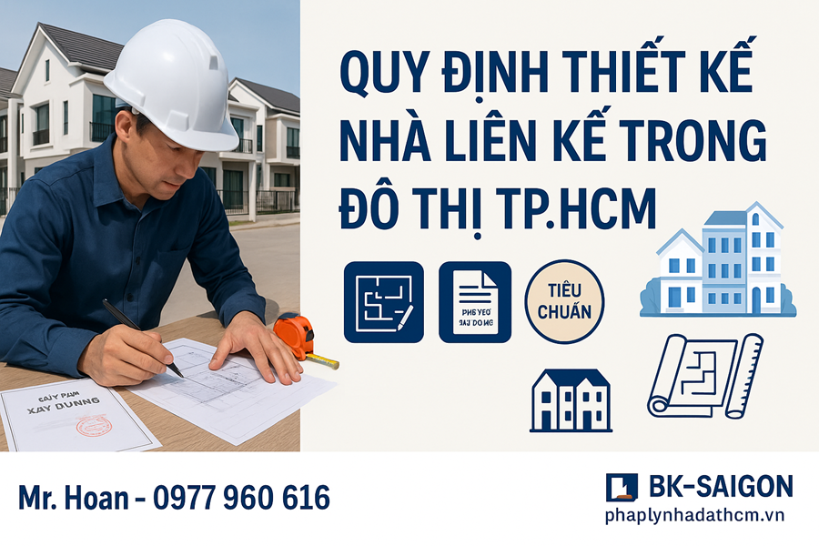 Quy Định Thiết Kế Nhà Liên Kế Trong Đô Thị TP.HCM 