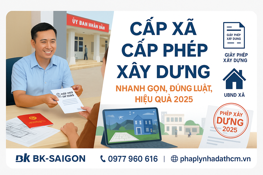 Sở Xây dựng TP.HCM kiến nghị tạm giao cho cấp xã cấp phép xây nhà ở