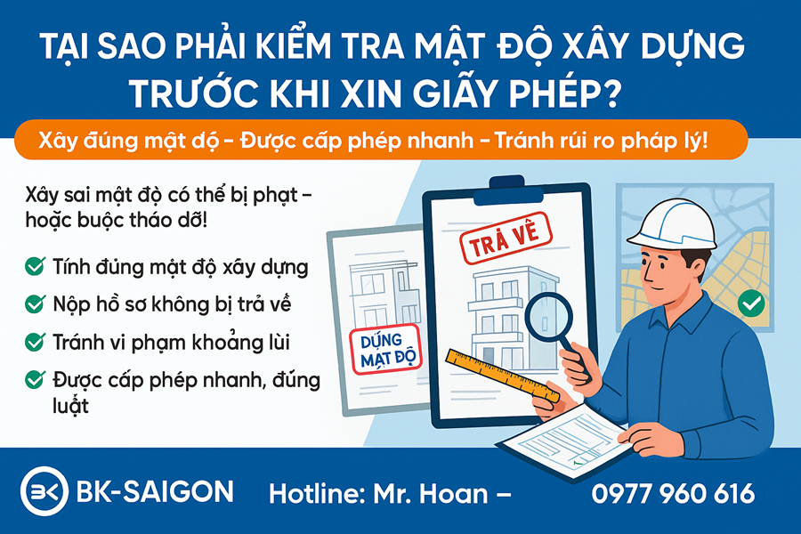 Tại Sao Phải Kiểm Tra Mật Độ Xây Dựng Trước Khi Xin Giấy Phép