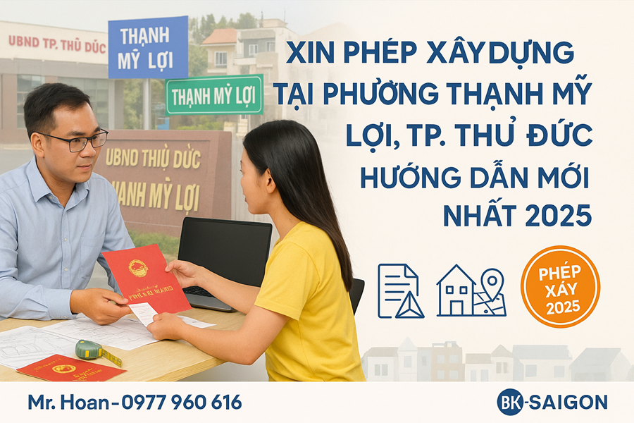 Xin Phép Xây Dựng Tại Phường Thạnh Mỹ Lợi