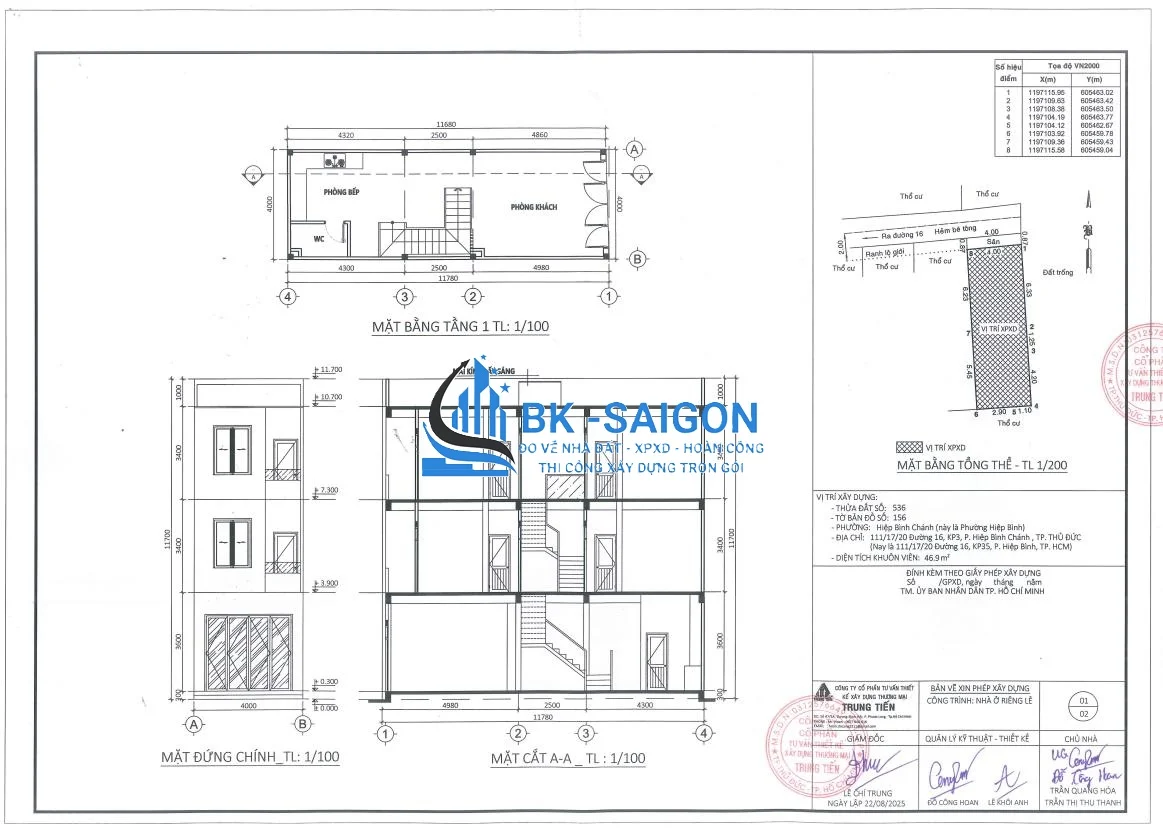 DỊCH VỤ XIN GIẤY PHÉP XÂY DỰNG PHƯỜNG CHỢ LỚN, TP. HCM