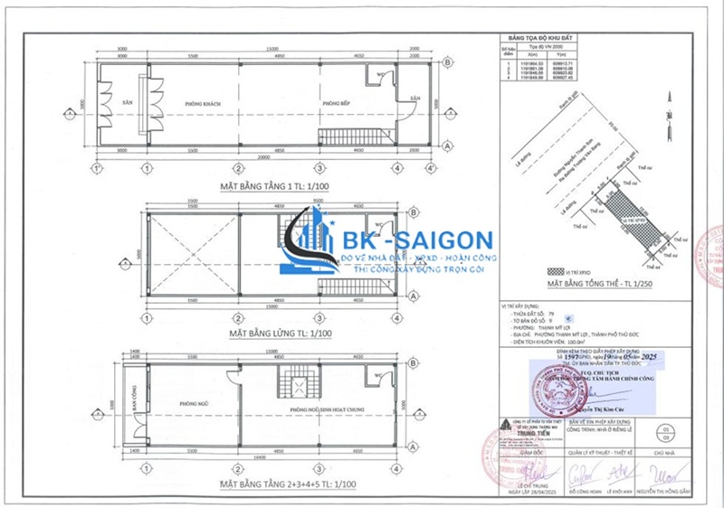 Xin giấy phép xây dựng nâng tầng Quận 12