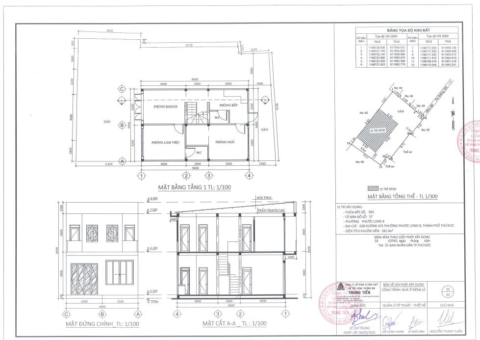 Dịch vụ xin giấy phép xây dựng biệt thự tại TP. Thủ Đức, Tp. HCM