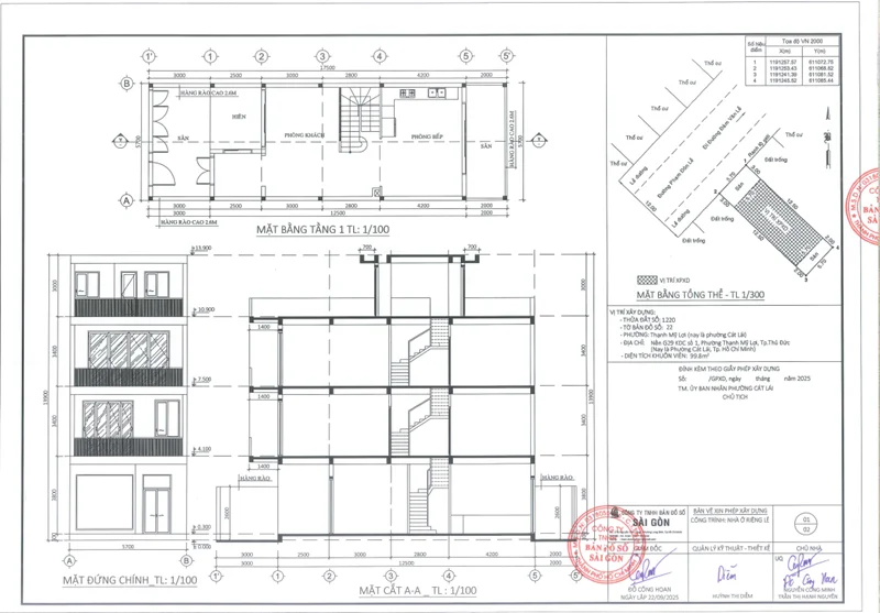 Dịch vụ xin giấy phép xây dựng biệt thự tại TP. Thủ Đức, Tp. HCM