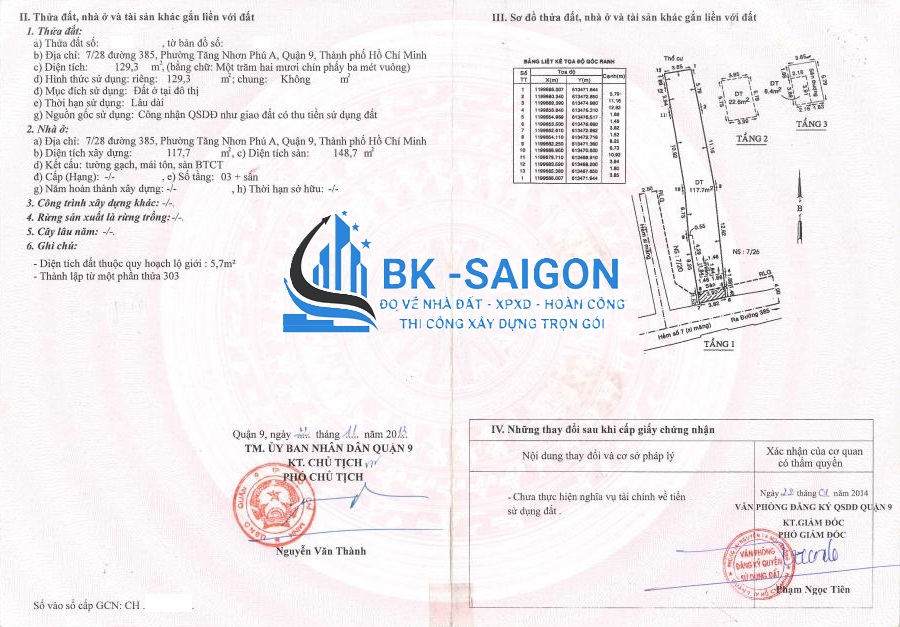 Xin Phép, Thi Công Xây Dựng Tầng Hầm Trọn Gói Phường Phước Long