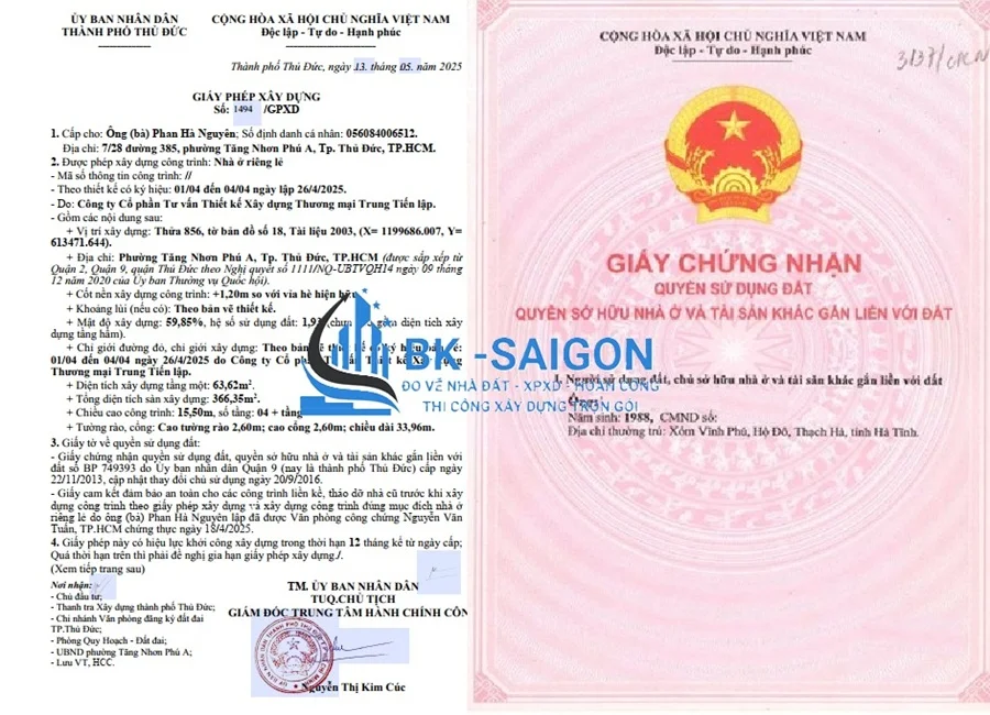 Dịch vụ xin cấp chứng nhận số nhà sau hoàn công tại Tp. HCM