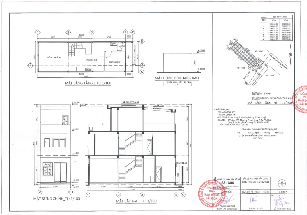 Dịch vụ xin giấy phép xây dựng phường Thạnh Xuân, TP. Thủ Đức, TP.HCM